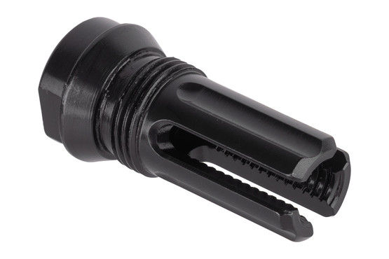 Breek Arms 3FO V2 Flash Hider 223/556 cal 1/2x28 has a 3 prong design.